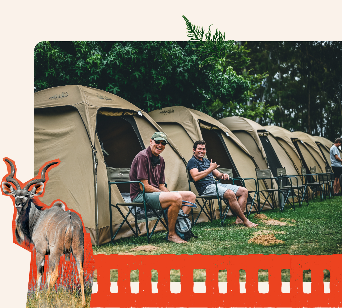 Firefly Canvas Lodge pre-erected tents